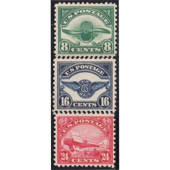Estados Unidos USA A 4/6 1923 Insignia de correo aéreo Hélice Avión MNH