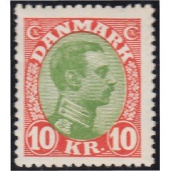 Dinamarca 149 1921/30 Christian X  MH
