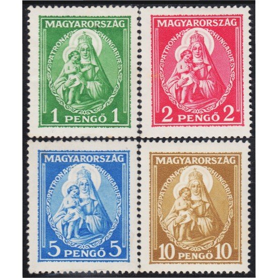 Hungría Hungary 445/48 1932 Mujer y niño MH Hungría Hungary 445/48 1932 Mujer y niño MH