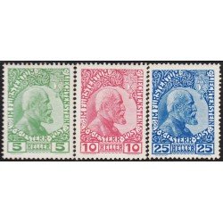 Liechtenstein 1/3 1912/15 Príncipe Juan II MH Liechtenstein 1/3 1912/15 Príncipe Juan II MH