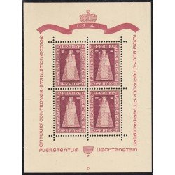 Liechtenstein HB 5 1941 Virgen de Dux MNH