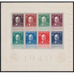 Portugal HB 2 1940 Centenario del sello MH Portugal HB 2 1940 Centenario del sello MH