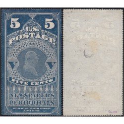 Estados Unidos EUA 1 1865 George Washington Sellos de Periódicos MH Estados Unidos EUA 1 1865 George Washington Sellos de Periódicos MH