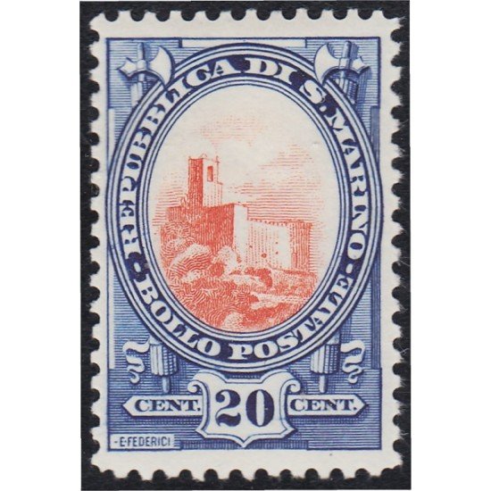 San Marino 158 1929/35 La Roca MH San Marino 158 1929/35 La Roca MH