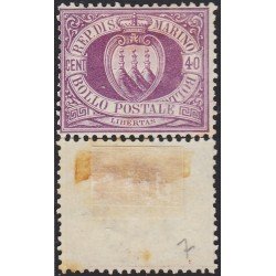 San Marino 7 1877/90 Torres del Monte Titán MH