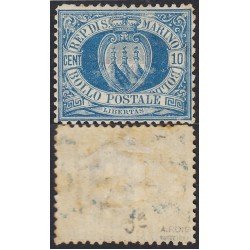San Marino 3A 1877/90 Torres del Monte Titán MH