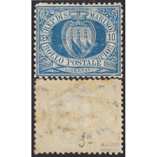 San Marino 3A 1877/90 Torres del Monte Titán MH San Marino 3A 1877/90 Torres del Monte Titán MH