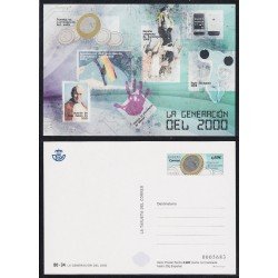 España Tarjetas del Correo y de Iniciativa Privada 141 2019 La Generación del 2000