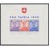 Suiza Switzerland HB 2 1936 Pro Patria Cruz Federal MH