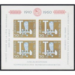 Suiza Switzerland HB 17 1960 Pro Patria Lechuza MNH