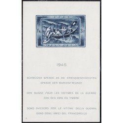 Suiza Switzerland HB 11 1945 Por las víctimas de la Guerra MH