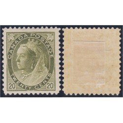 Canada 72 1898/03 Reina Victoria MH