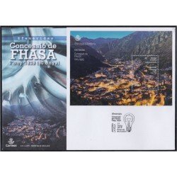 Andorra Española 484 2019 Concesión de FHASA SPD Sobre Primer día