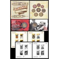 Catalunya Set Completo Pruebas Filatélicas Numismáticas Euros 2019 Catalunya Set Completo Pruebas Filatélicas Numismáticas Euros 2019