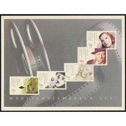 Alemania Federal 2050/54 2001 Carnet Actores del Cine MNH Alemania Federal 2050/54 2001 Carnet Actores del Cine MNH