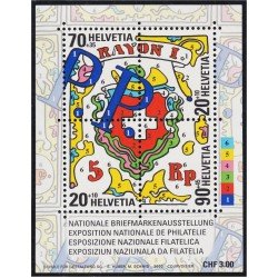 Suiza Switzerland 1643/46 2000 NABA 2000 Exposición Filatélica Nacional MNH Suiza Switzerland 1643/46 2000 NABA 2000 Exposición Filatélica Nacional MNH
