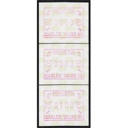 Suiza Distribuidores 10 1995 Sellos de franqueo MNH