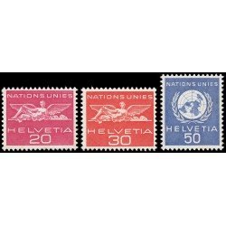 Suiza Switzerland Servicios 405/07 S 1959 Naciones Unidas MNH Suiza Switzerland Servicios 405/07 S 1959 Naciones Unidas MNH