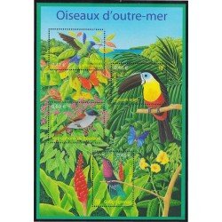 France Francia HB 56 Naturaleza Aves de ultramar MNH France Francia HB 56 Naturaleza Aves de ultramar MNH