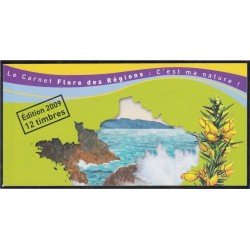 France Francia Autoadhesivos C291 2009 Carnet Flores del Norte MNH France Francia Autoadhesivos C291 2009 Carnet Flores del Norte MNH