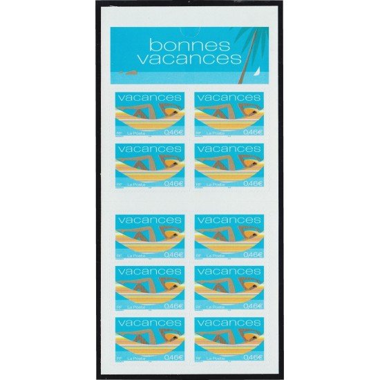 France Francia Autoadhesivos BC33 2002 Vacaciones MNH France Francia Autoadhesivos BC33 2002 Vacaciones MNH