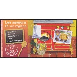 France Francia Autoadhesivos C443 2010 Carnet Los sabores de nuestras regiones MNH France Francia Autoadhesivos C443 2010 Carnet Los sabores de nuestras regiones MNH
