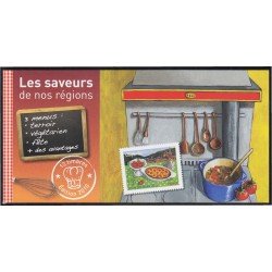 France Francia Autoadhesivos C431 2010 Carnet Los sabores de nuestras regiones MNH France Francia Autoadhesivos C431 2010 Carnet Los sabores de nuestras regiones MNH