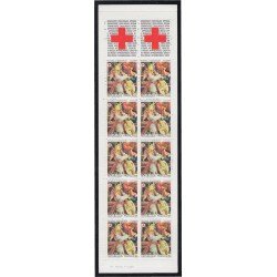 France Francia  2392 1985 Carnet Retablo de Colmar Issenheim MNH