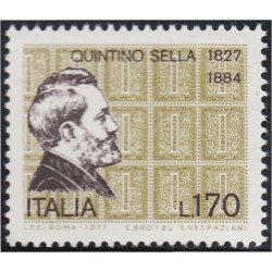 Italia Italy 1323 1977 Quintino Sella MNH