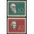 Alemania Oriental 349/50 1958 Charles Darwin y Charles Linné MNH