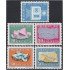 Suiza Switzerland 677/80 1961 Pro patria Libro signo infinito piedras MNH
