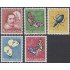 Suiza Switzerland 581/85 1956 Pro juventud Mariposas Butterflies MNH