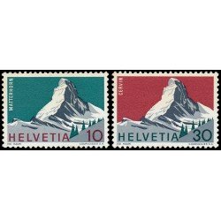 Suiza Switzerland 753/54 1965 Alpes Suizos MNH