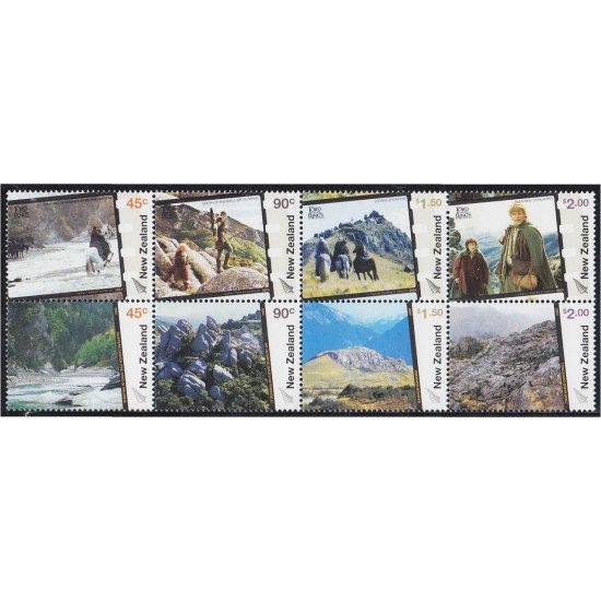 Nueva Zelanda New Zealand 2092/99 2004 Cine El señor de los Anillos MNH Nueva Zelanda New Zealand 2092/99 2004 Cine El señor de los Anillos MNH