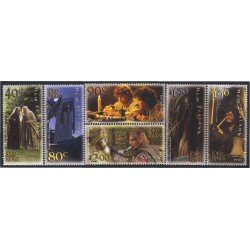 Nueva Zelanda New Zealand 1883/88 2001 Cine El señor de los Anillos MNH