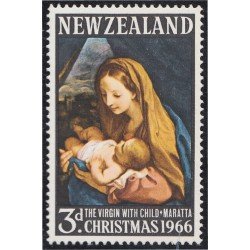 Nueva Zelanda New Zealand 440 1966 Navidad Christmas MNH