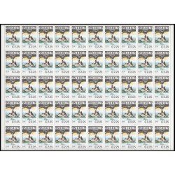 Upaep Nicaragua 1589 1990 Hoja Completa Volcán Concepción MNH