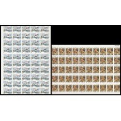 Upaep Colombia 823/24 1990 Hojas Completas Delfines y animales salvajes MNH Upaep Colombia 823/24 1990 Hojas Completas Delfines y animales salvajes MNH