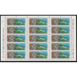 Upaep Brasil 1985/86 1990 Hojas Completas Reserva Playa y lago de soul MNH Upaep Brasil 1985/86 1990 Hojas Completas Reserva Playa y lago de soul MNH