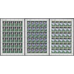 Upaep 874/76 1996 Hojas Completas Honduras Traje de Opatoro Jocomino Pareja indígena MNH