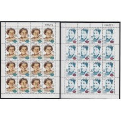 Upaep Colombia 1092 993 1998 Hojas completas Soledad Román Berta Hernández MNH