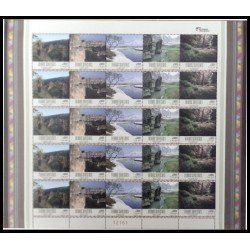 México 2476/80 2009 Minihojta Tierras Silvestres Mexicanas MNH