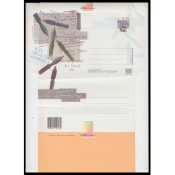 Argentina Aerogramas Escritores argentinos con sello impreso Argentina Aerogramas Escritores argentinos con sello impreso