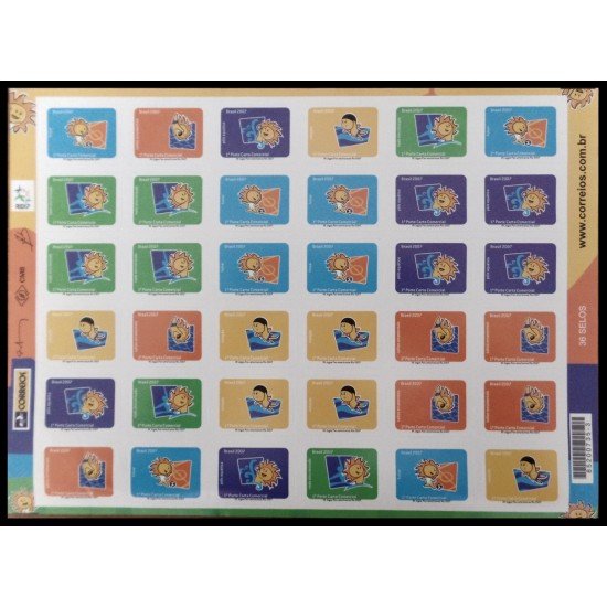 Brasil Brazil 2963/67 2007 Deportes. XV Juegos panamericanos 2007 de Río MNH Brasil Brazil 2963/67 2007 Deportes. XV Juegos panamericanos 2007 de Río MNH