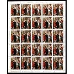 Paraguay 1170 1971 Minihojita Navidad Christmas MNH Paraguay 1170 1971 Minihojita Navidad Christmas MNH