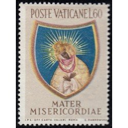 Vaticano 209 1954 Clausura del año mariano MNH