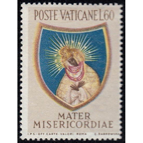 Vaticano 209 1954 Clausura del año mariano MNH
