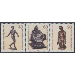 Alemania Berlín 617/19 1981 Arte Esculturas MNH 