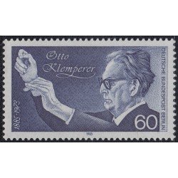 Alemania Berlín 700 1985 Centenario del nacimiento de Otto Klemperer MNH 
