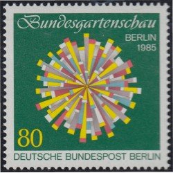 Alemania Berlín 699 1985 Exposición Federal de Horticultura MNH 